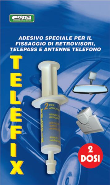 Conf. 12 pz Telefix adesivo specchietti/telepass - Gare Ricambi