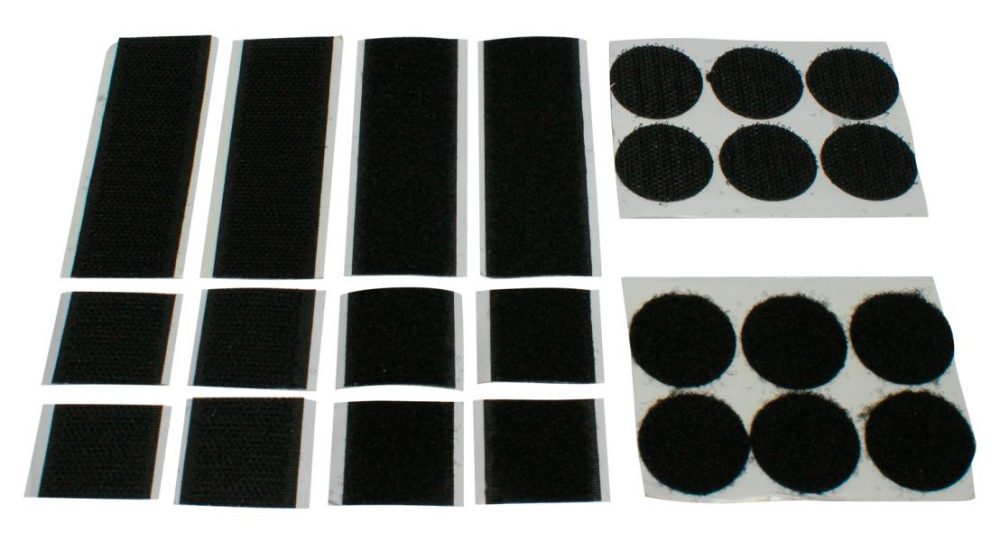 Velcro adesivo preformato 12 pz