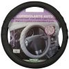 Coprivolante in poliuretano nero con grips - immagine 2