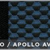 Coprisedili anteriori Fast&Smart tg. speciale tess. misto cotone avio/nero - immagine 2