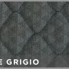 Cora 000129364 Coprisedili anteriori Espresso Sport tg. grande tess. cotone stampato trapuntato grigio - immagine 2