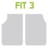 Tappeti gomma anteriori Rubberfit FIT3 - immagine 2