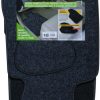 Set 4 tappeti moquette Actualfit grigio mod. 1