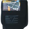 Set 4 tappeti moquette Moquettemats nero mod. A