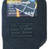Set 4 tappeti moquette Moquettemats antracite mod. A