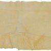 Pelle scamosciata naturale pre-sagomata 55x36 cm