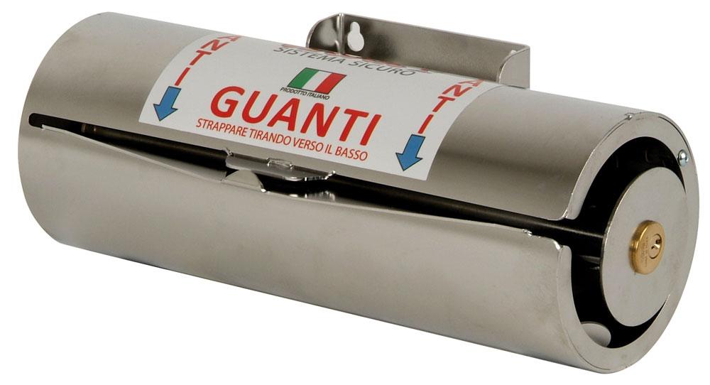 Dispenser guanti a rotolo con chiave - Gare Ricambi Auto e Accessori