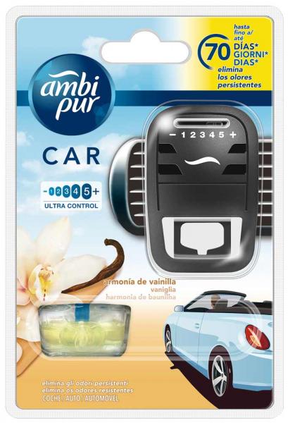 Ambi Pur Car Diffusore + Ricarica Vaniglia 7 ml