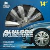 Set 4 copricerchi 14'' Alulook Delta - immagine 2