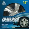 Set 4 copricerchi 14'' Alulook Luna Mix - immagine 2