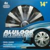 Set 4 copricerchi 14'' Alulook Fox Mix - immagine 2
