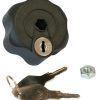 Pomello con chiave per portabici Biker Plus