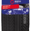 Sparco OPC18180001 Set 4 tappeti in pvc neri - immagine 3