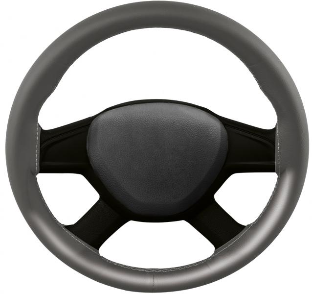 Sparco SPC1110GR Coprivolante da cucire a mano grigio filo bianco