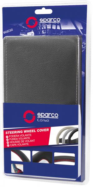 Sparco SPC1110GR Coprivolante da cucire a mano grigio/filo bianco - Gare  Ricambi Auto e Accessori