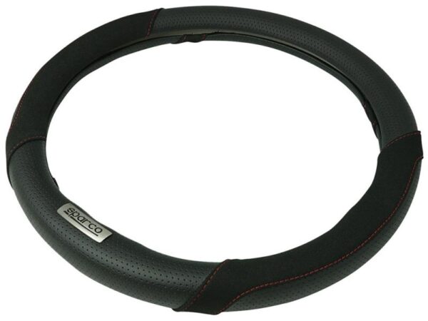 Coprivolante Sparco 'Flat Bottom' Nero - Per Peugeot 208 E 308 II - Materiale Nubuck - Foto 11